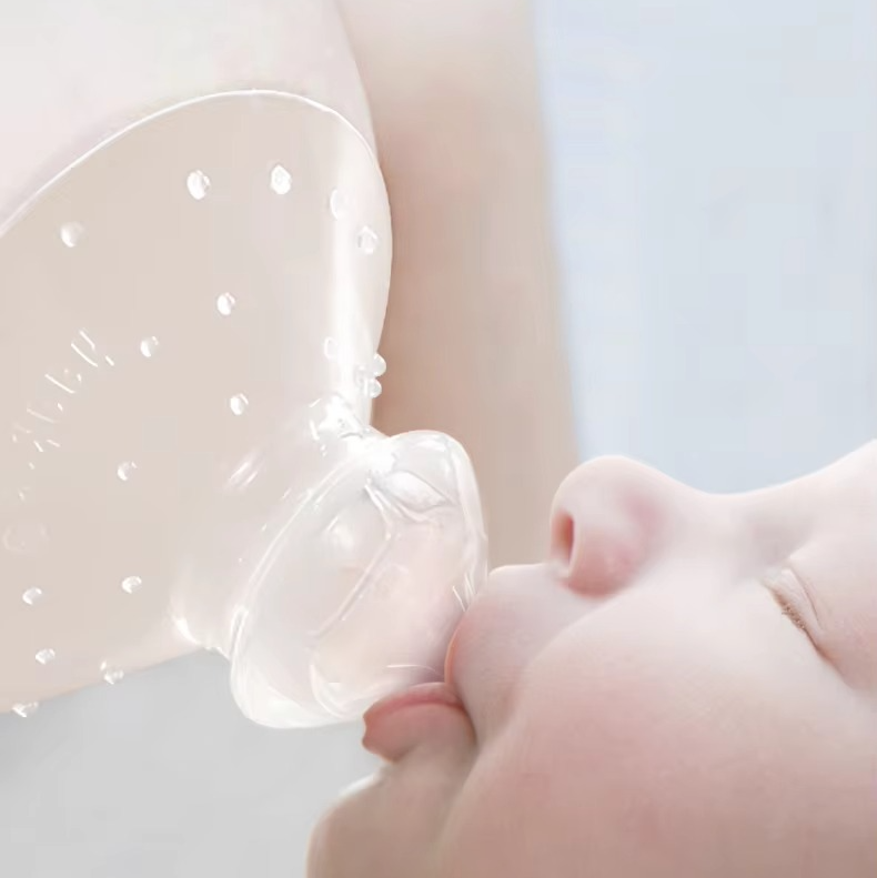Soft Breast Shield and Breastmilk Saver for Easy Nursing