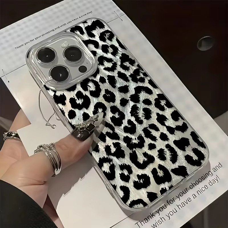 Sparkly Animal Pattern Protective Phone Cover