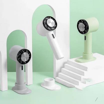 Compact Rechargeable Outdoor Fan with Long Lasting Battery