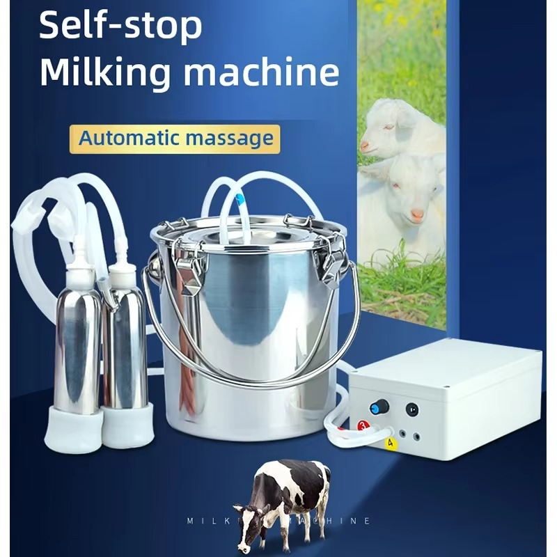 Automatic Farm Milker with Strong Vacuum Pump