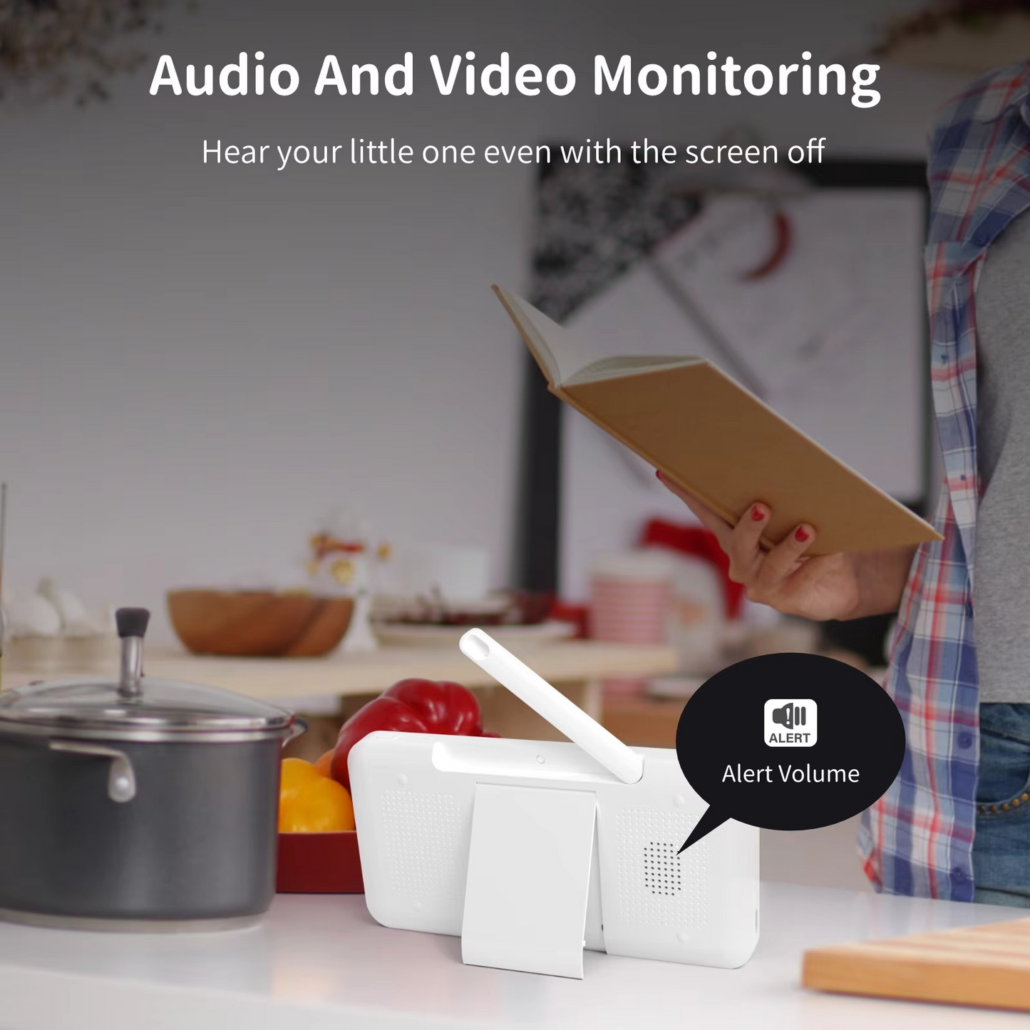 Wireless Baby Camera with 5 HD Display and App Control