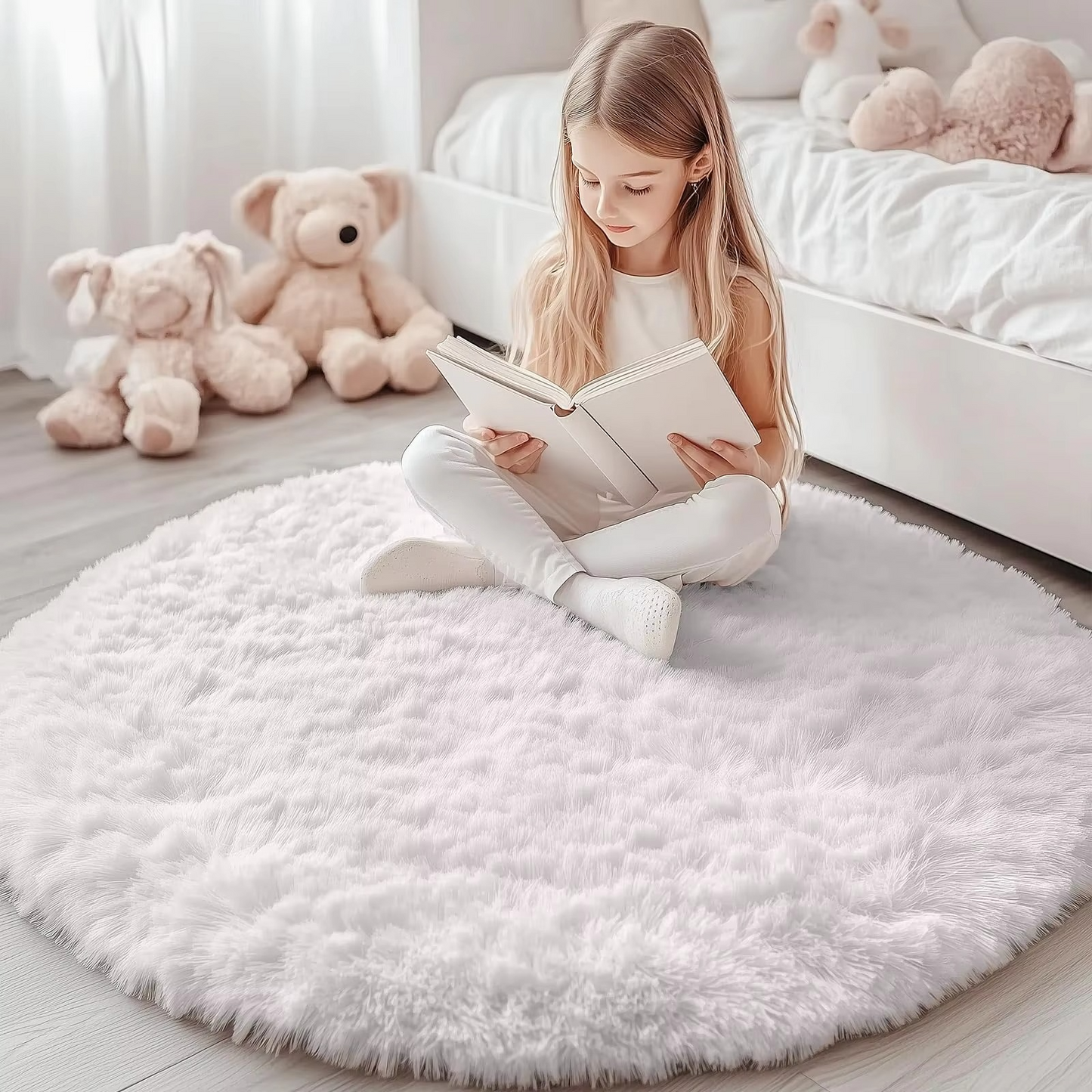 Plush Soft Non-Slip Area Rug for Home