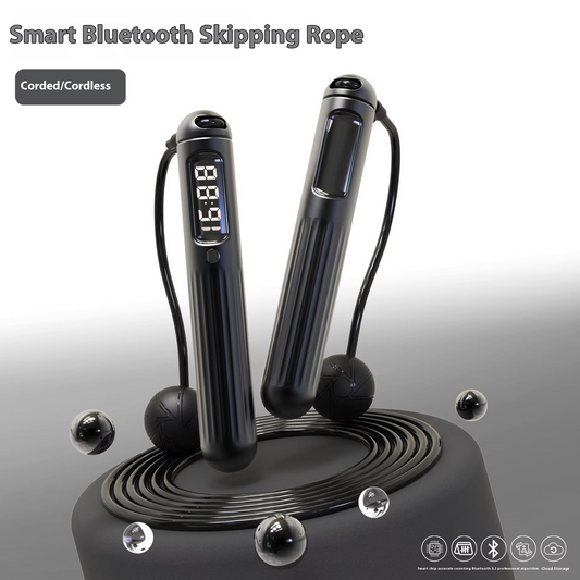 Wireless Jump Rope - Portable Fitness Tracker Rope - Hehif