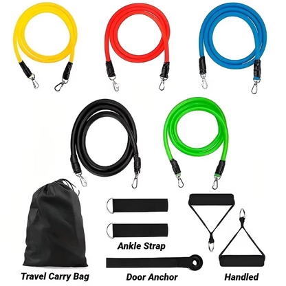 Premium Home Workout Resistance Band Kit with Handles