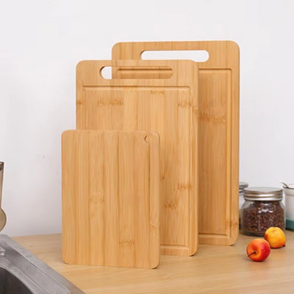 Reversible Wooden Cutting and Serving Board