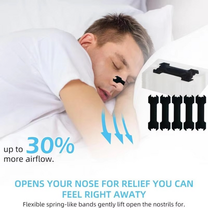 Effective Nighttime Nasal Strips for Sleep and Snore Relief