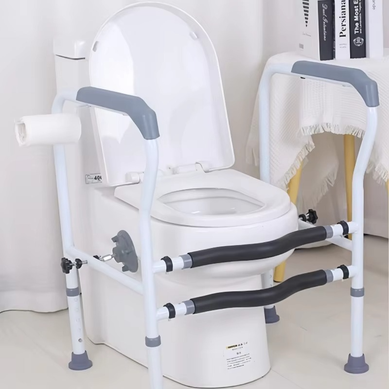 Secure Toilet Safety Handle, Bathroom Assist Frame