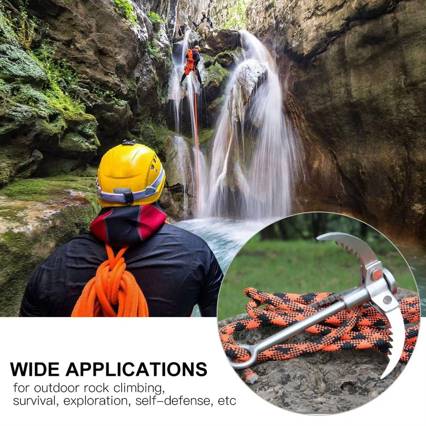Durable Portable Folding Climbing Hook & Claw