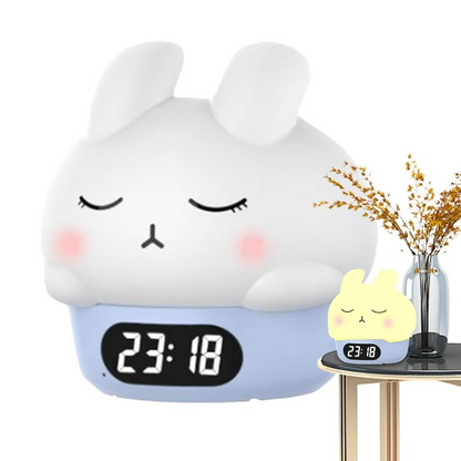 Cute Kids Digital Clock with Sleep Timer and Nightlight