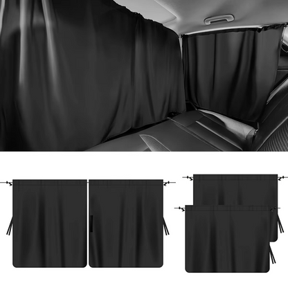 Universal Car Window Shade Kit with Storage Pouch