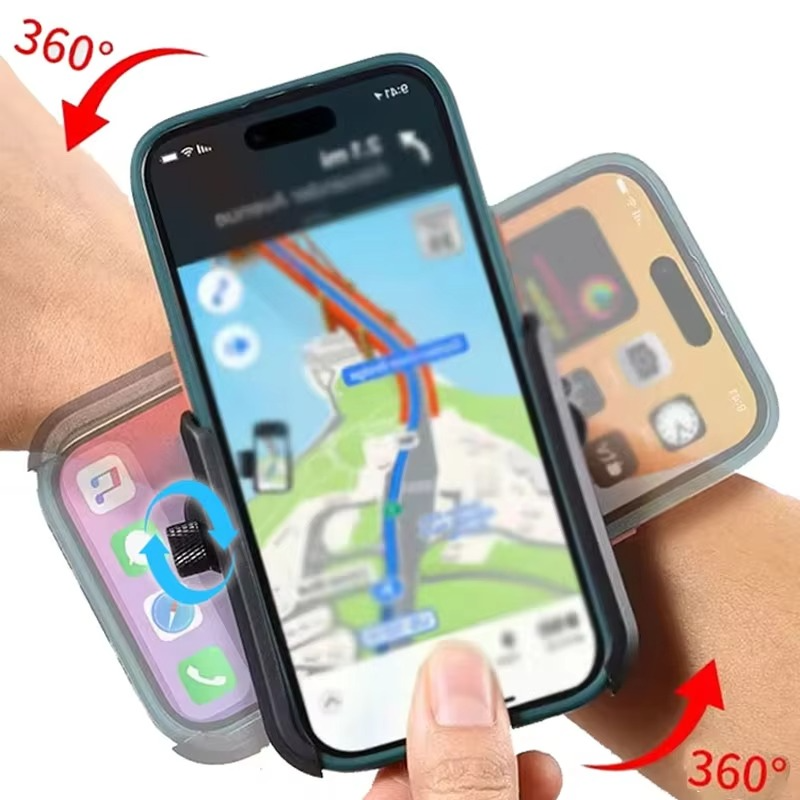 Adjustable Sports Phone Armband for Running and Fitness