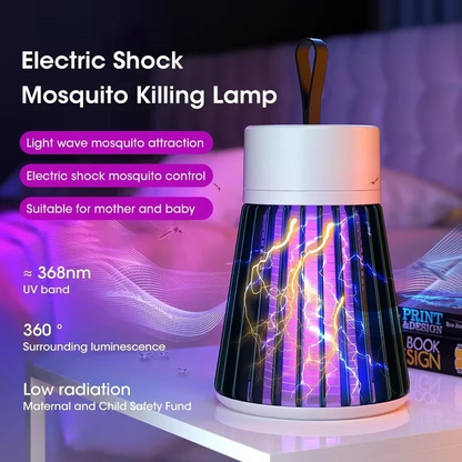 Compact USB Insect Killer Light – Quiet Bug Zapper