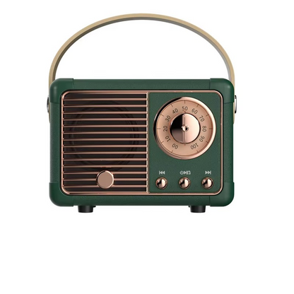 Classic Portable Bluetooth Speaker with Deep Bass
