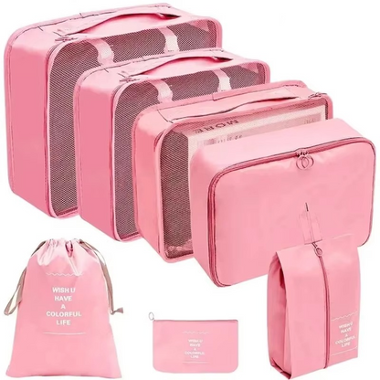 Compact Packing Cubes for Travel and Closet Organization