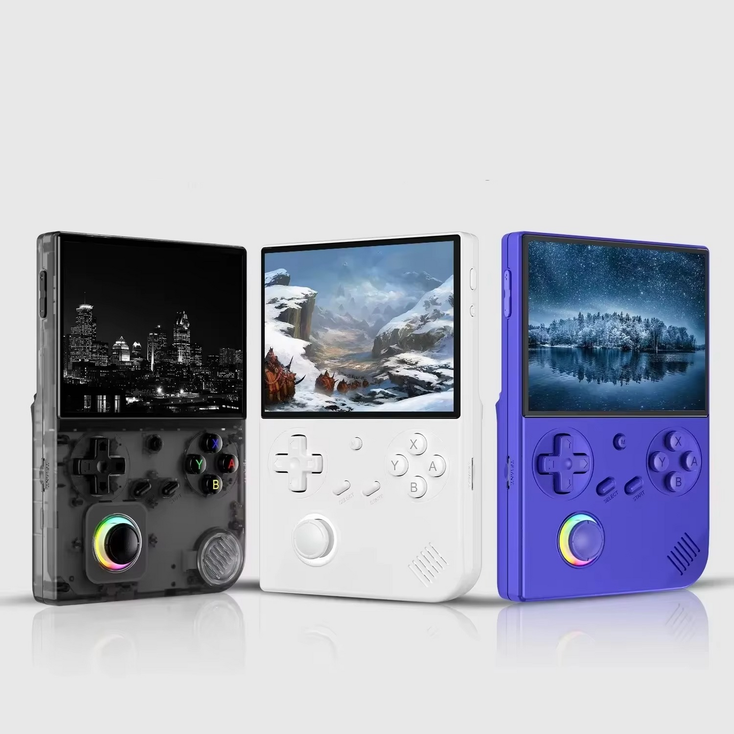 Portable Retro Gaming Console with 4-Inch Screen and WiFi - Hehif