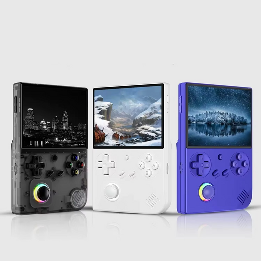 Portable Retro Gaming Console with 4-Inch Screen and WiFi - Hehif