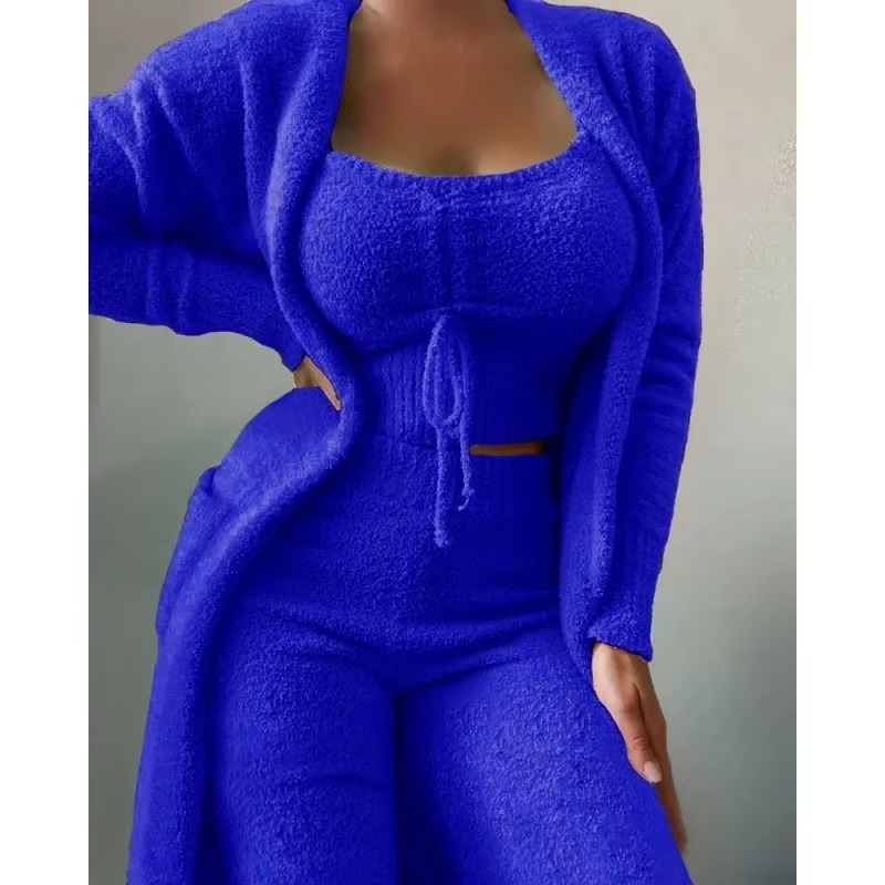 Soft Ladies 3-Piece Pajama Sleep Set