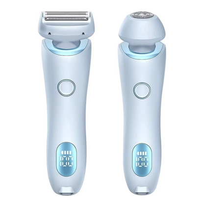 Portable Women's Rechargeable Shaver and Trimmer Set - Hehif