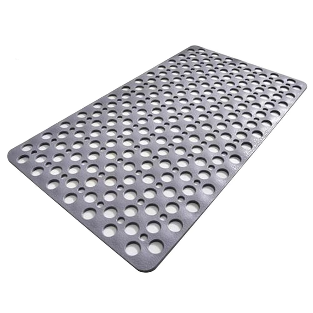 Soft Grip Non-Slip Shower Mat with Suction Cups, Mildew Resistant