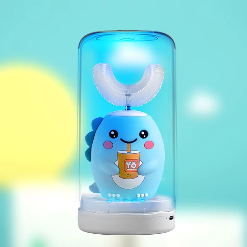 Fun Kids Electric Toothbrush with Blue Light