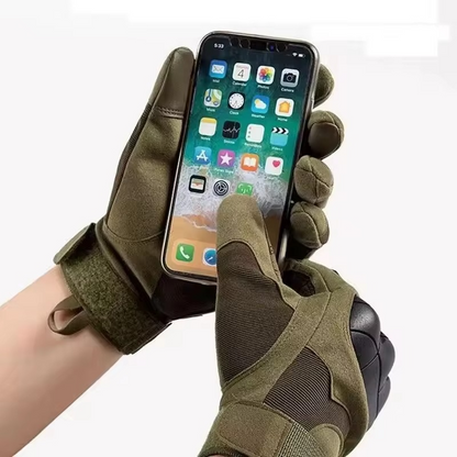 Rugged Tactical Gloves - Durable Outdoor Hand Protection