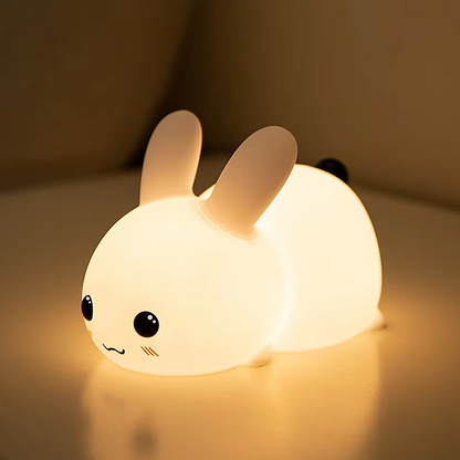 Lovely Green Bunny Night Lamp - Hehif