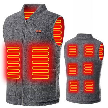 Warm Electric Heated Vest with Thermal Control