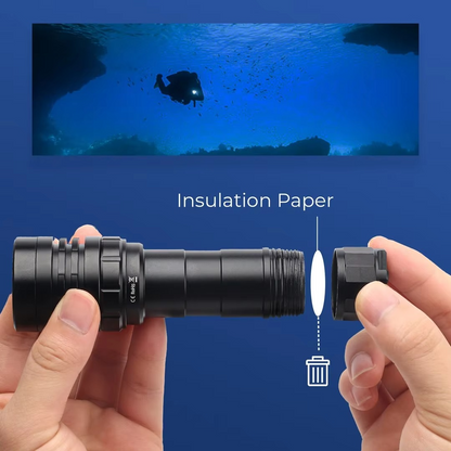 Bright Waterproof Diving Light 3000lm LED Torch
