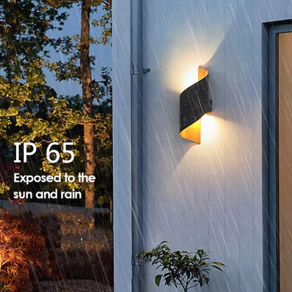 Modern 2-Way LED Outdoor Wall Light