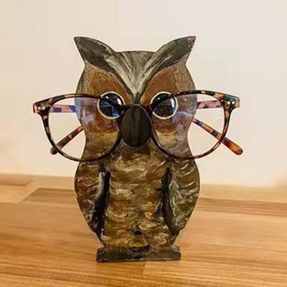 Cute Pet Wooden Eyeglass Holder