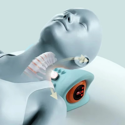 Heated Neck Massager - Relief for Sore Muscles with Pulse Therapy