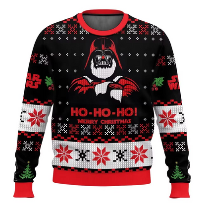 Fun Darth Vader Christmas Sweatshirt for Men Women