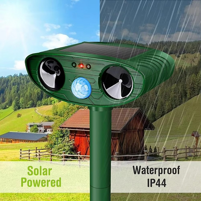 Outdoor Motion Activated Pest Repeller for Lawns