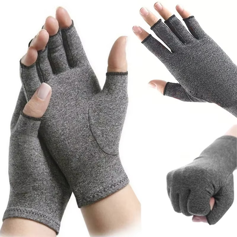 Pro Cycling Fingerless Bike Gloves - Hehif
