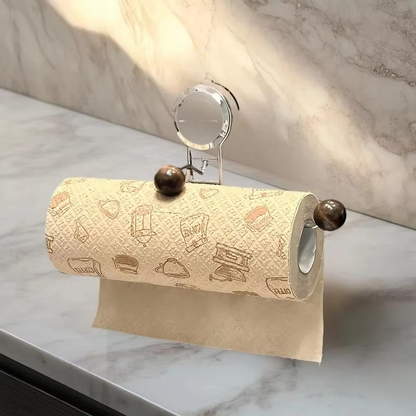 Adhesive Mount Metal Paper Towel and Tissue Dispenser