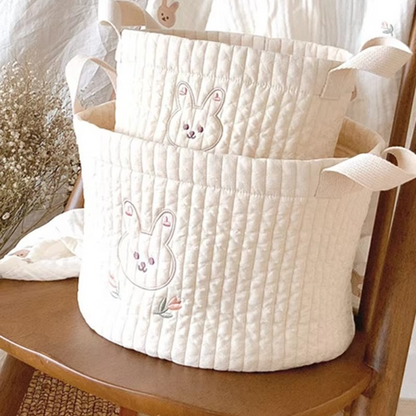 Cute Baby Nursery Storage Basket and Toy Bag