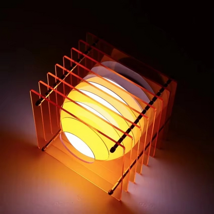 Colorful Glow in Dark Moon Lamp - Hehif