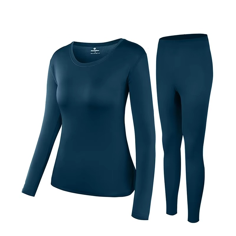 Warm Thermal Underwear Set for Men Base Layer Top Bottom