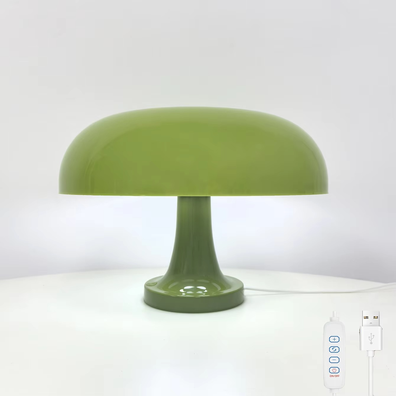 Simple Nordic Mushroom Desk Lamp