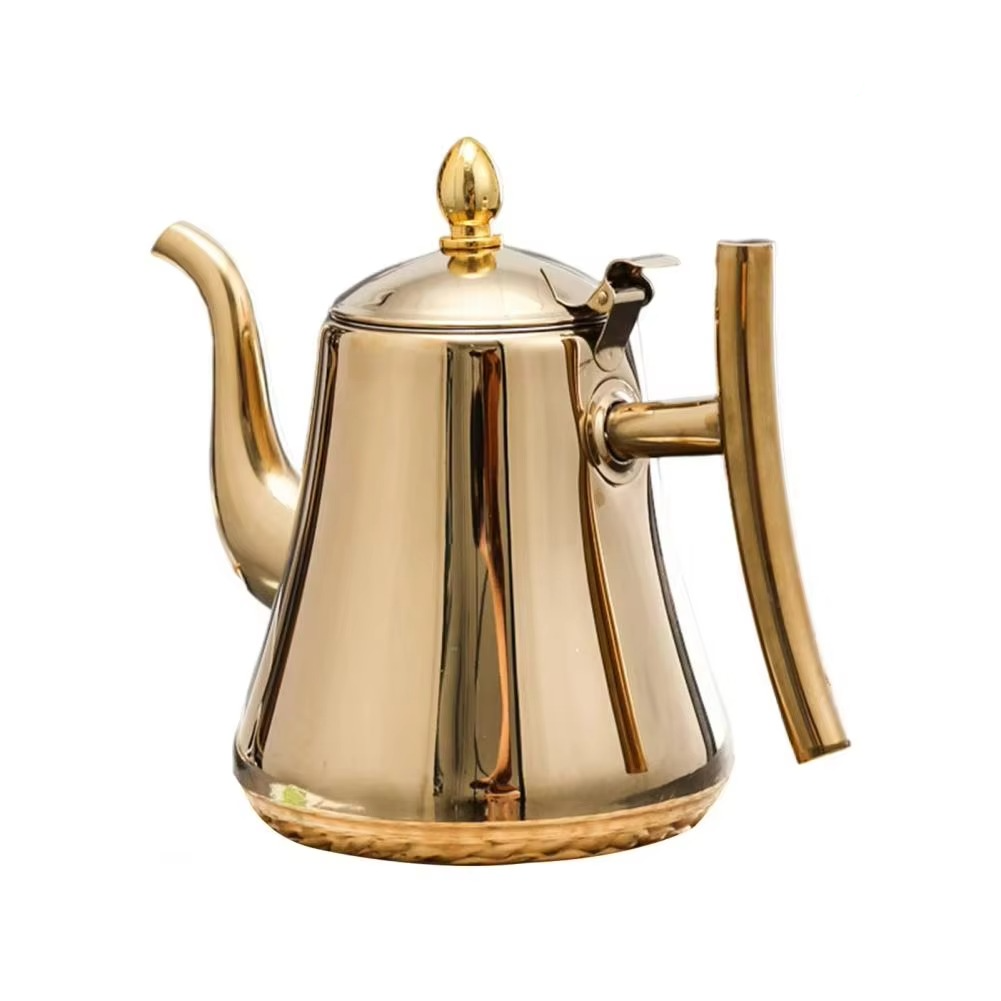 Durable Heavy Duty Steel Teapot for Home Use
