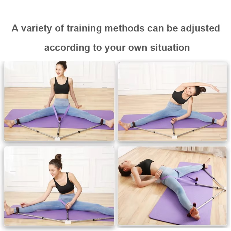 Flexible 3 Bar Leg Stretching Device for Home Yoga Workout
