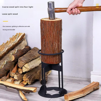 Powerful Manual Log Splitter for Easy Firewood Cutting