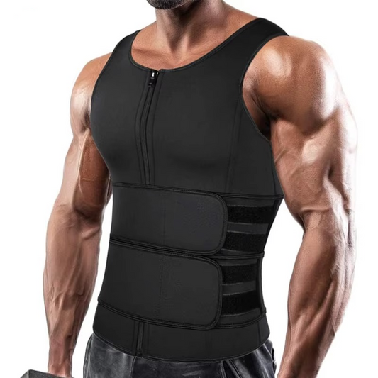 Men's Slim Fit Waist Trainer Tank Top - Hehif