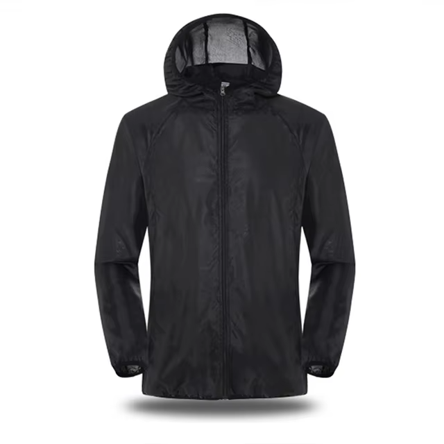 Lightweight Water Resistant Windbreaker Jacket