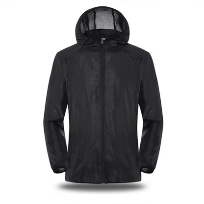 Lightweight Water Resistant Windbreaker Jacket