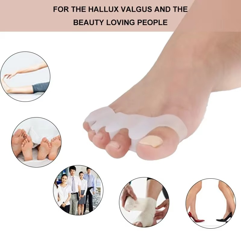 Gel Toe Spacers for Bunion Pain Relief, 1 Pair