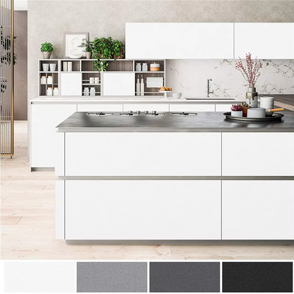 Durable Peel Stick Wall Wallpaper – White, Grey, Black
