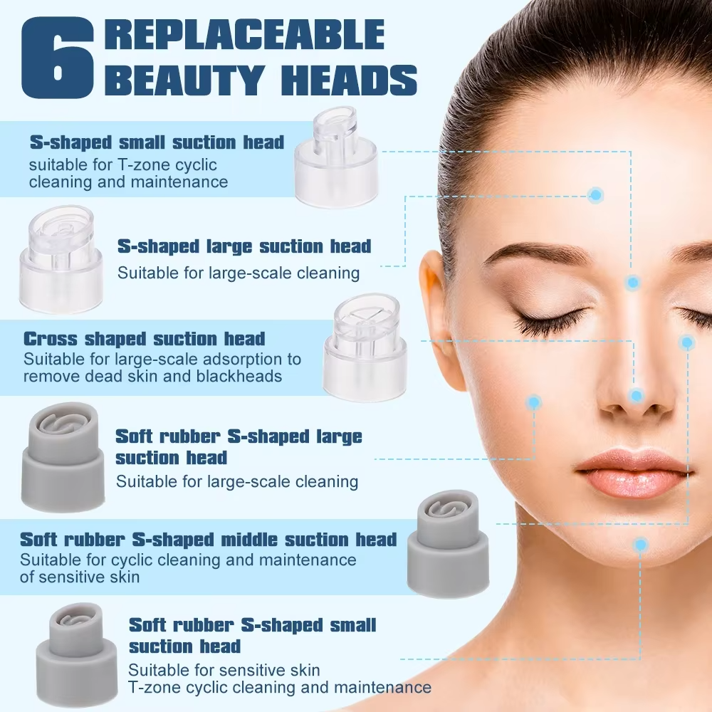 Portable Pore Cleanser with Rechargeable Suction Power