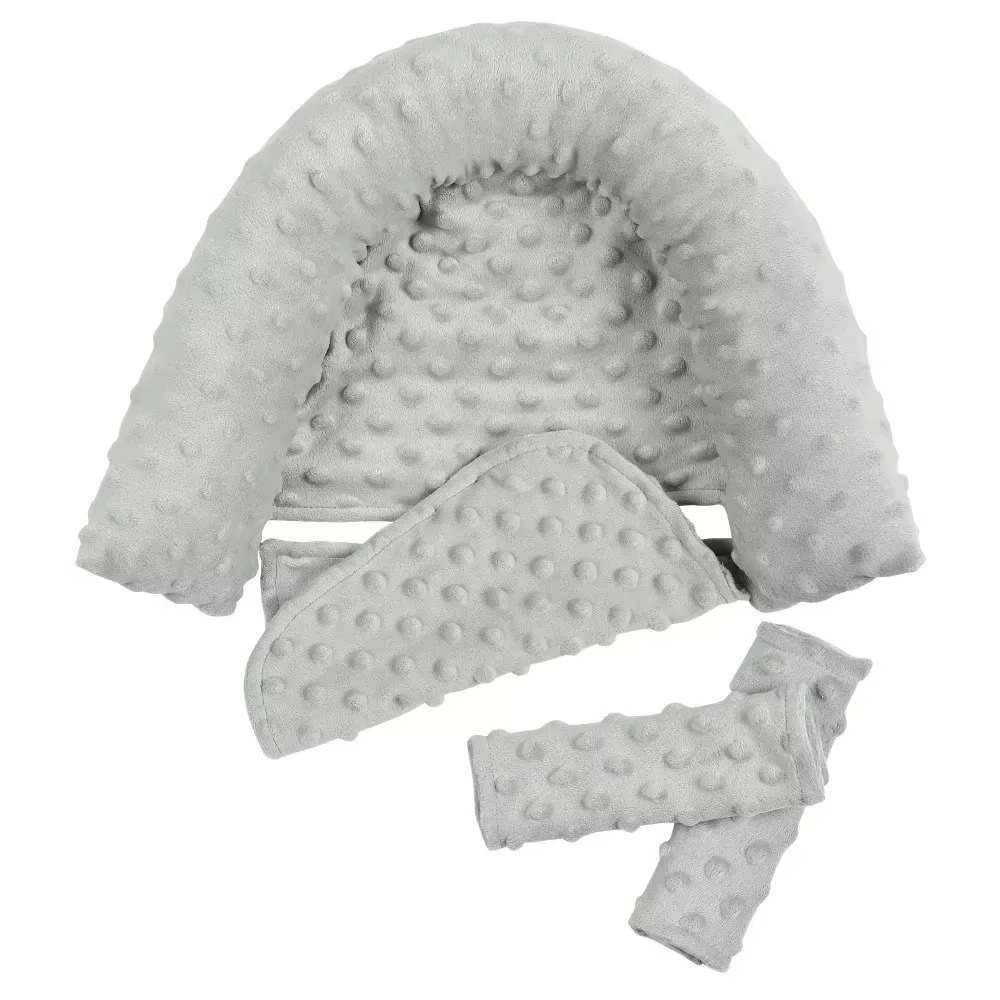 Soft Baby Headrest Pillow and Harness Covers - Hehif