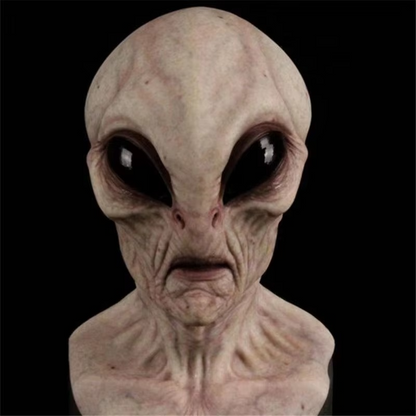 Scary Alien Costume Latex Face Mask